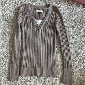 Sonoma Brown Long Sleeve Top